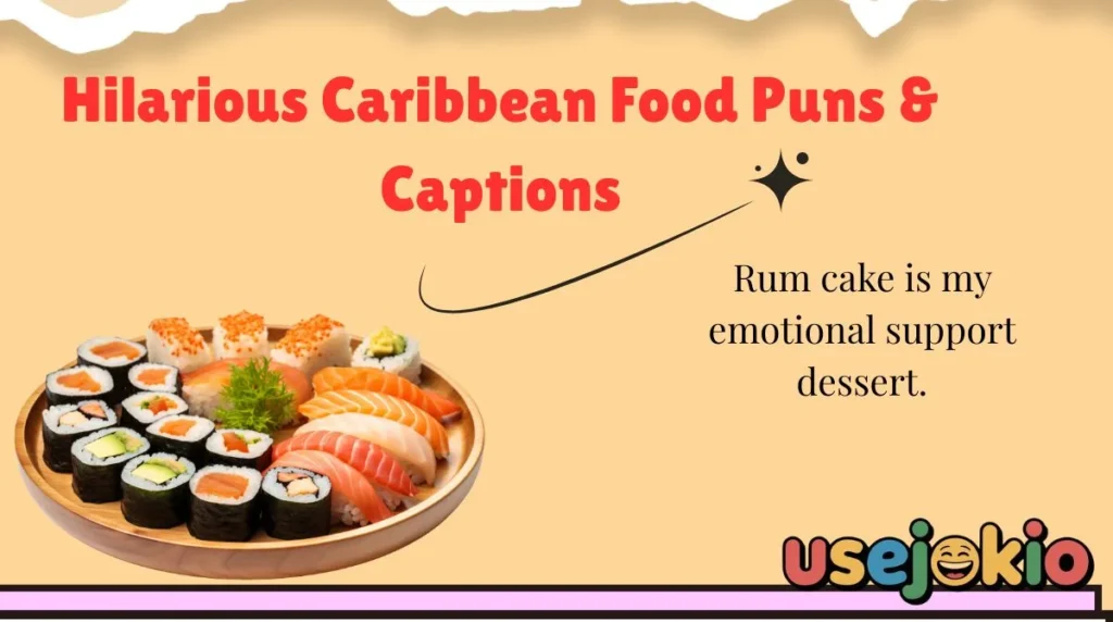 Hilarious Caribbean Food Puns & Captions