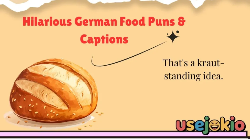 Hilarious German Food Puns & Captions