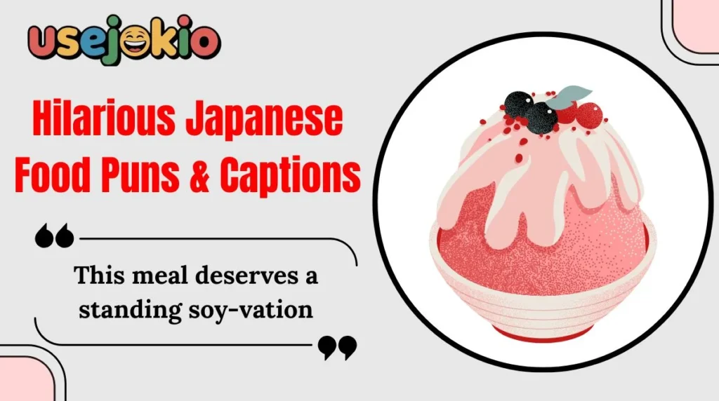 Hilarious Japanese Food Puns & Captions