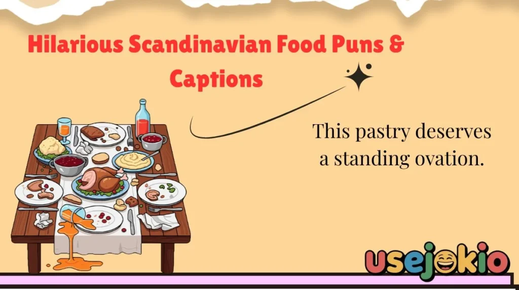 Hilarious Scandinavian Food Puns & Captions
