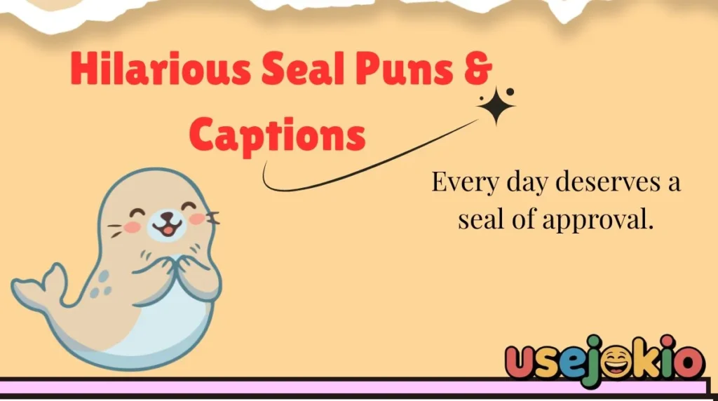 Hilarious Seal Puns & Captions 