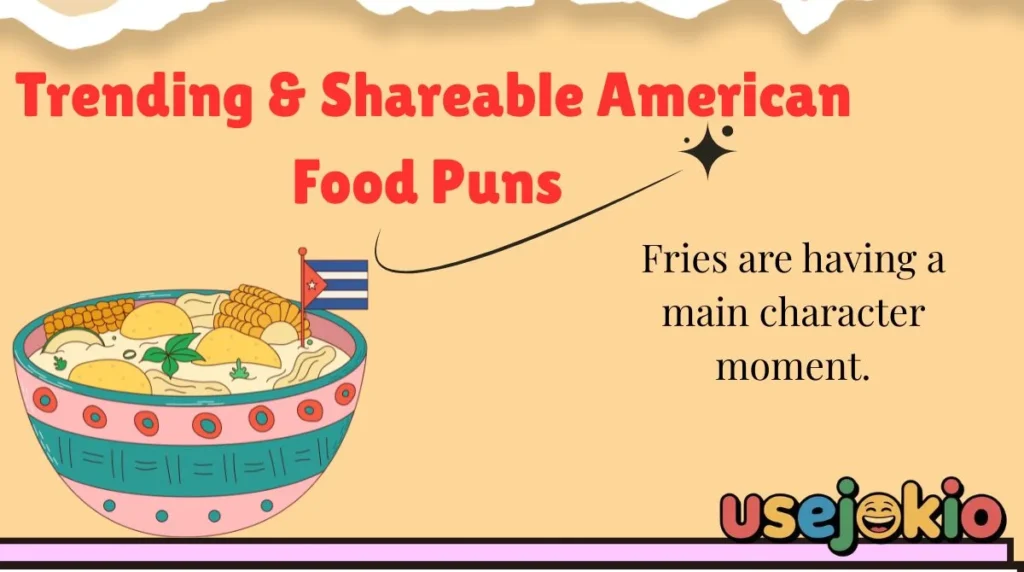 Trending & Shareable American Food Puns