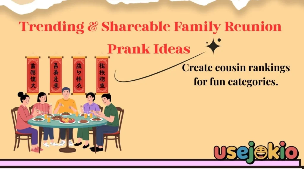 Trending & Shareable Family Reunion Prank Ideas 