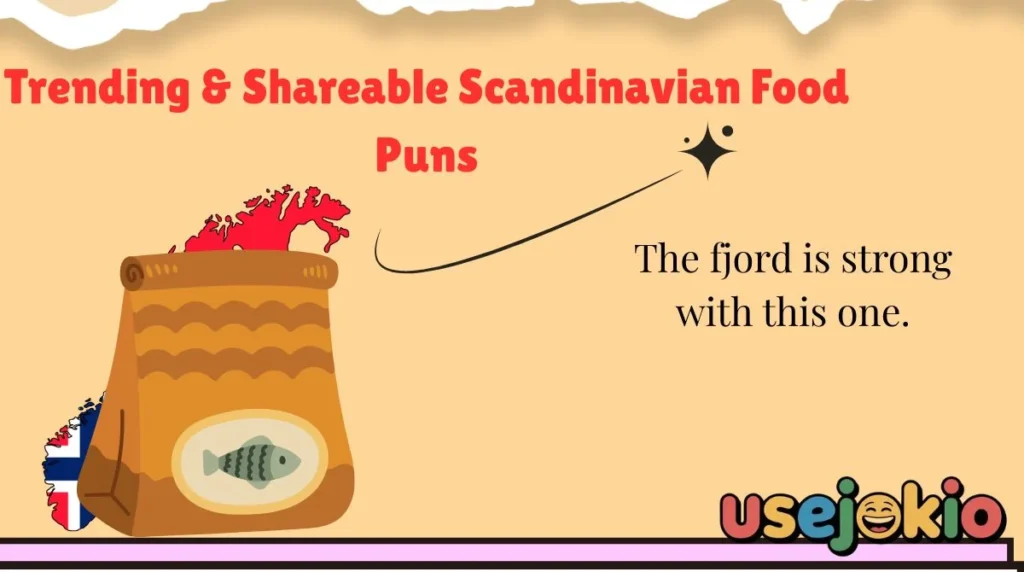 Trending & Shareable Scandinavian Food Puns
