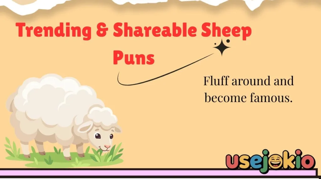 Trending & Shareable Sheep Puns