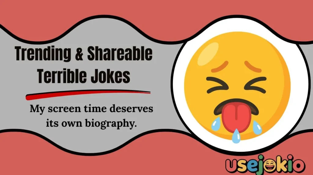 Trending & Shareable Terrible Jokes