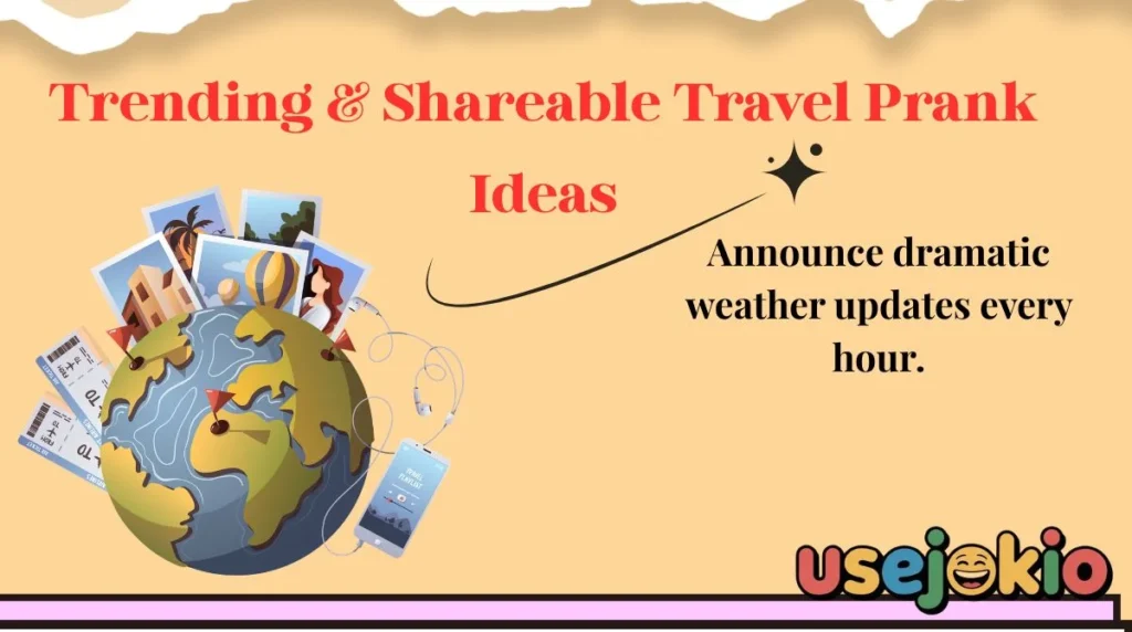 Trending & Shareable Travel Prank Ideas