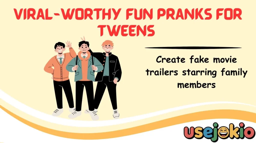 Viral-Worthy Fun Pranks for Tweens 