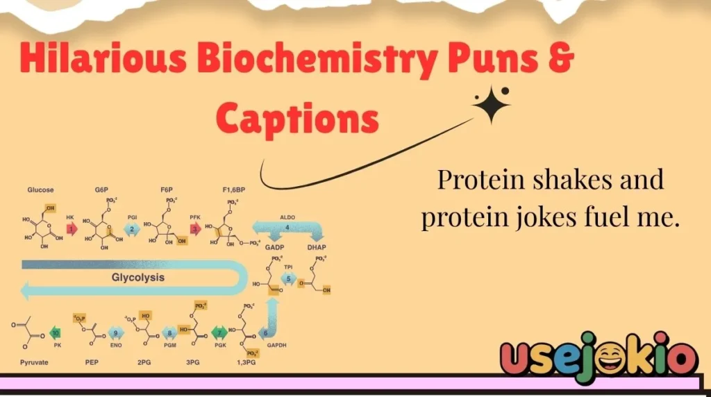 Hilarious Biochemistry Puns & Captions