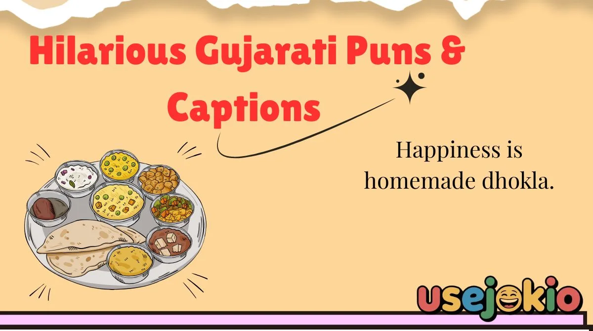 Hilarious Gujarati Puns & Captions 