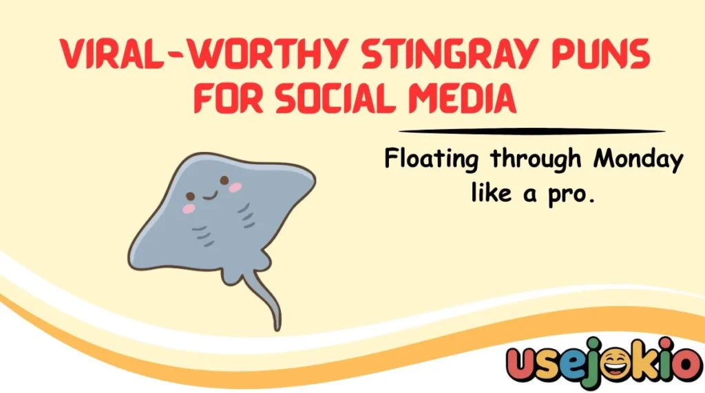 Viral-Worthy Stingray Puns for Social Media