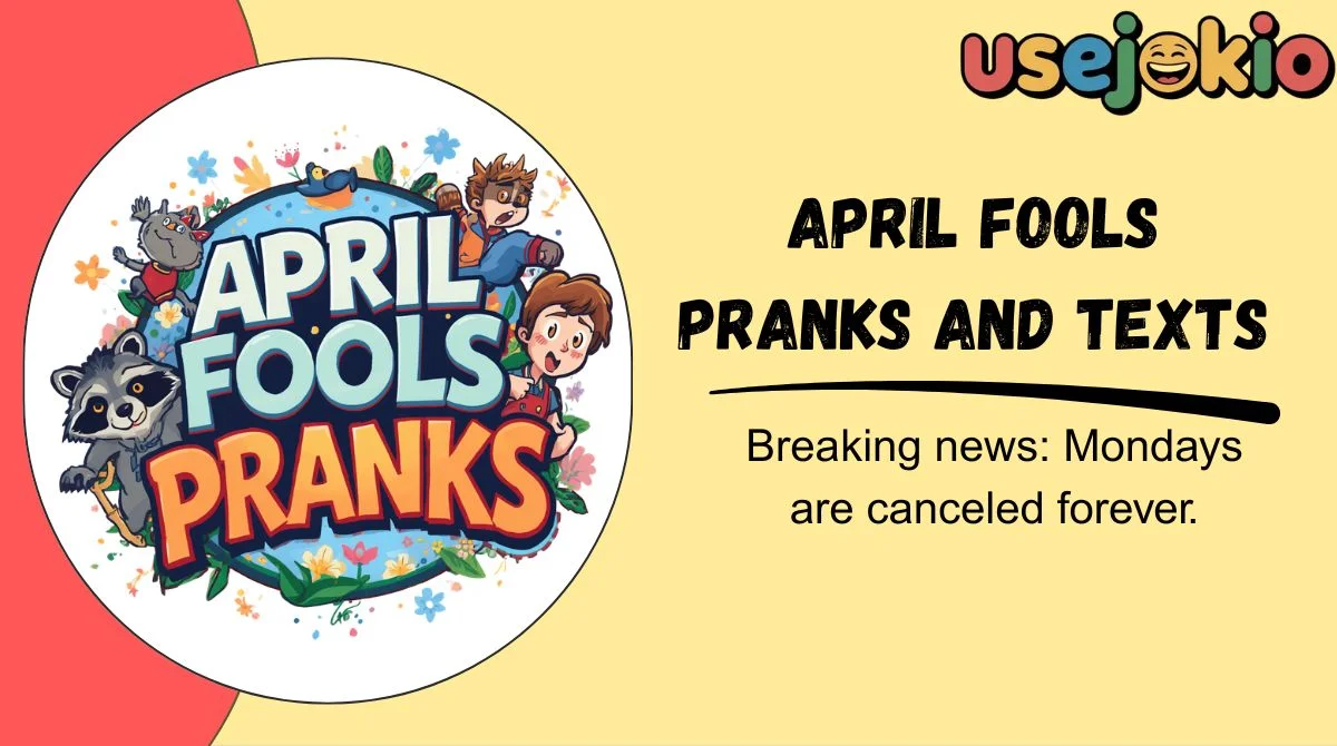April Fools Pranks and Texts