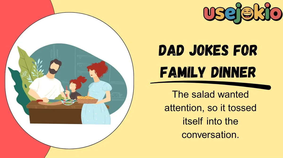 Dad Jokes for Family Dinner