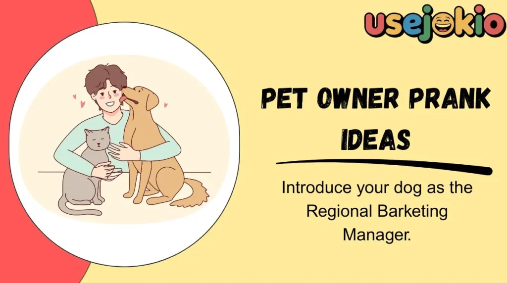 Pet Owner Prank Ideas