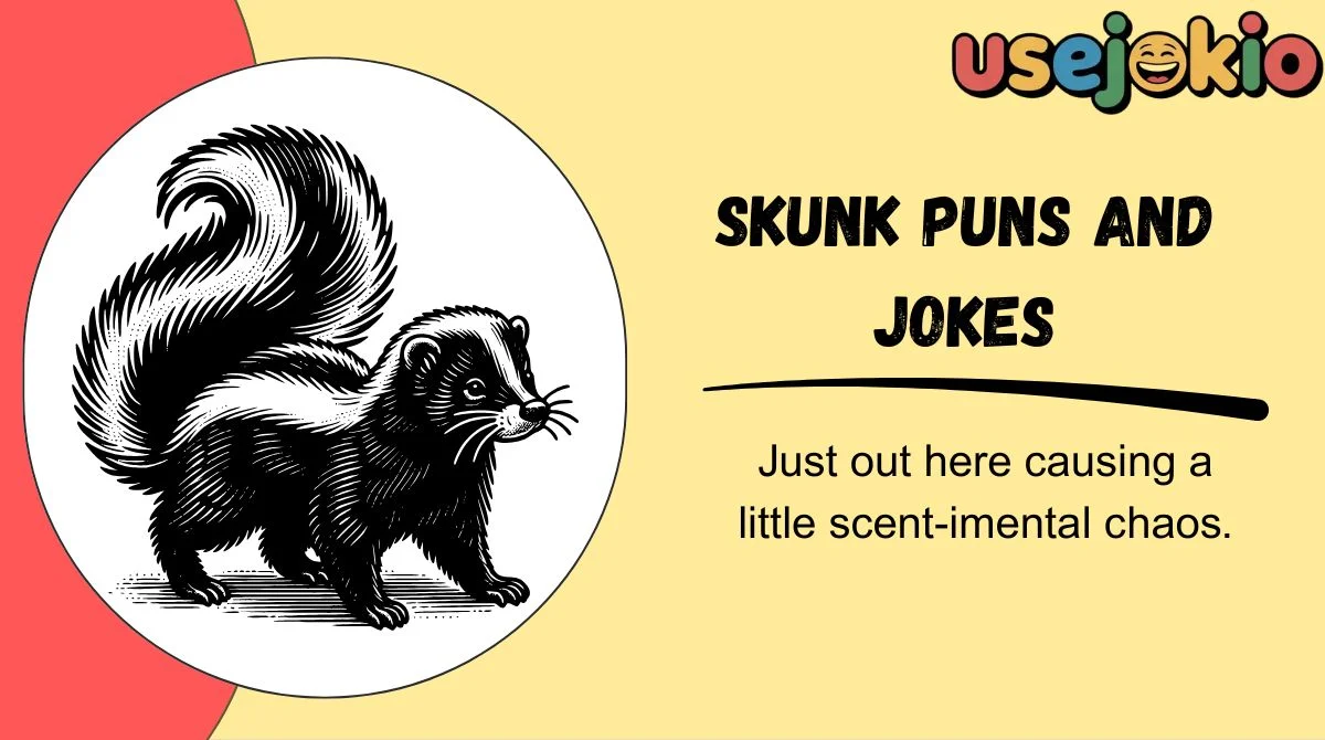 Skunk Puns and Jokes