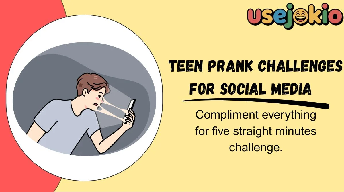 Teen Prank Challenges for Social Media