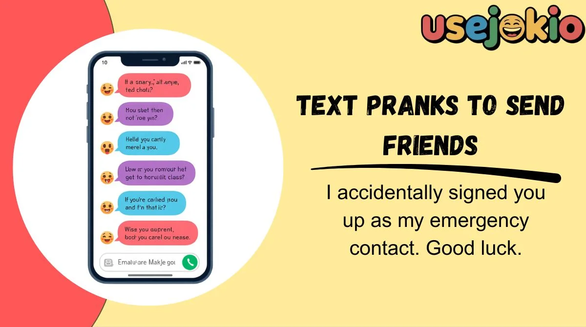 Text Pranks to Send Friends