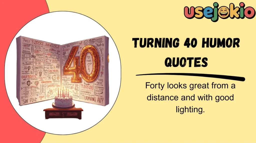 Turning 40 Humor Quotes