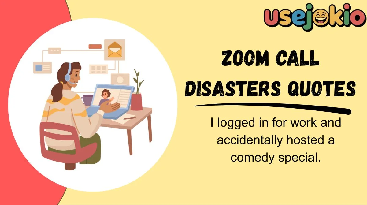 Zoom Call Disasters Quotes