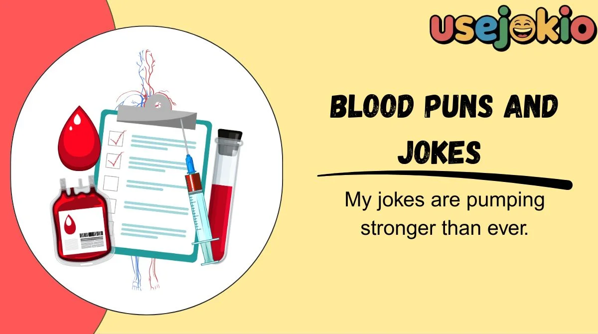 Blood Puns and Jokes