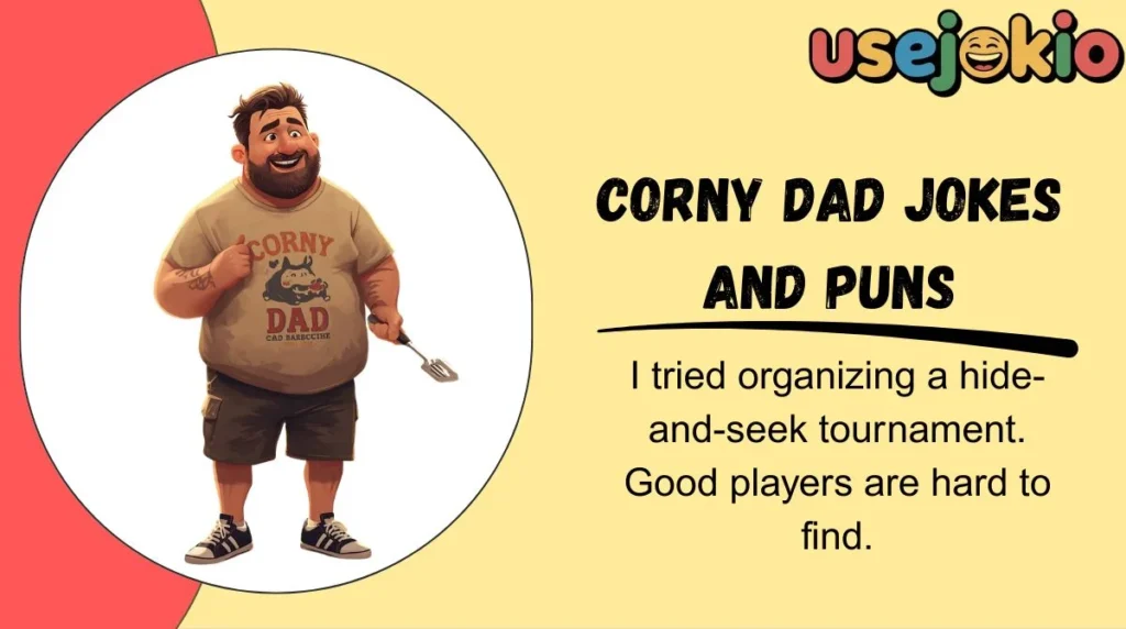 Corny Dad Jokes and Puns