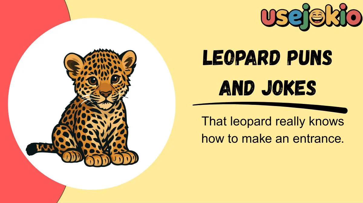 Leopard Puns and Jokes