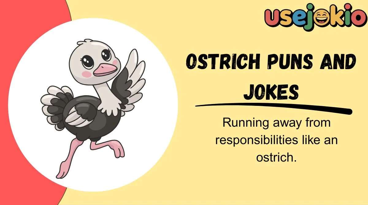 Ostrich Puns and Jokes